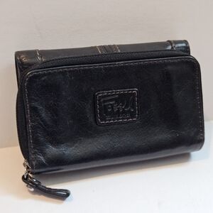 Black Leather Fossil Wallet
